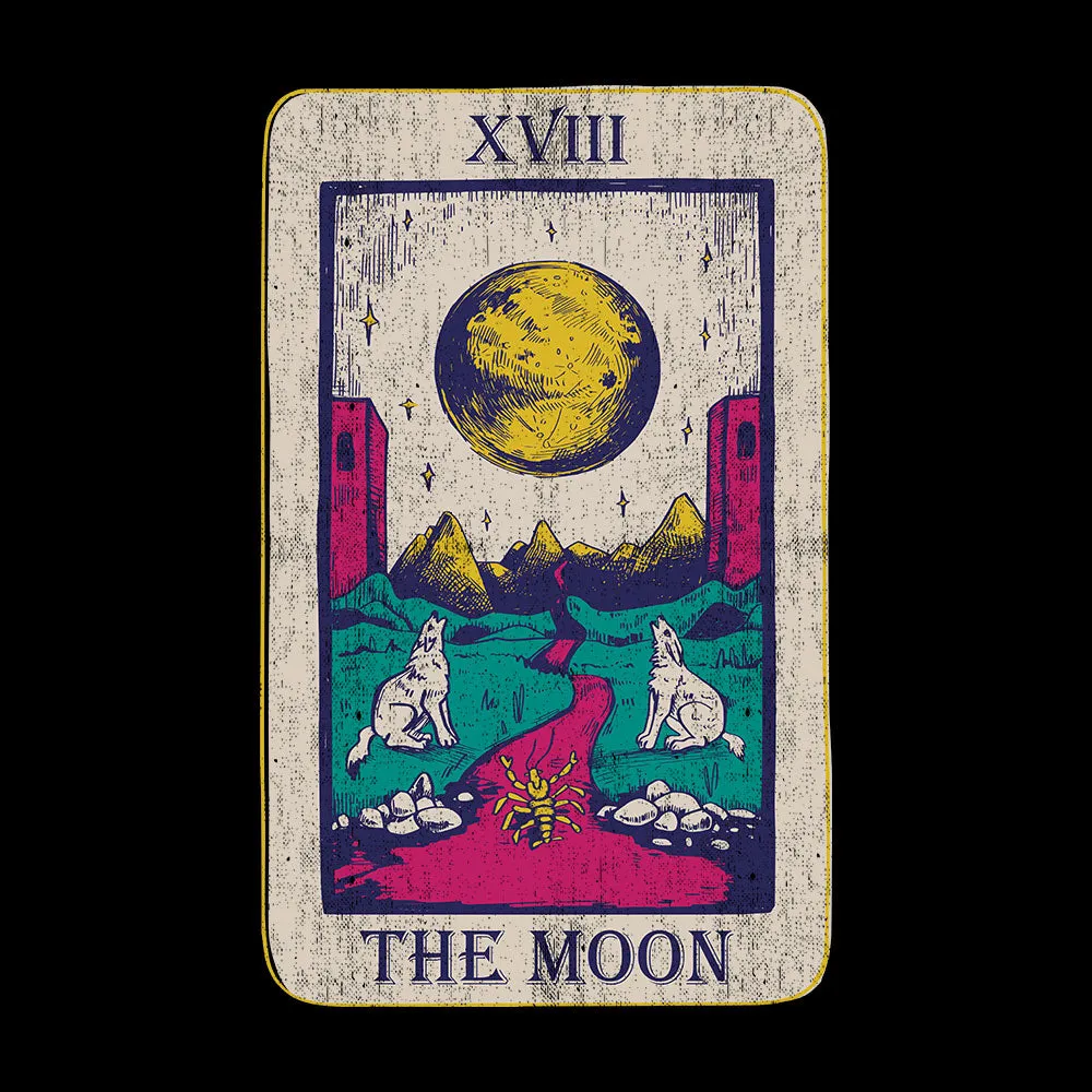 The Moon Tarot Card - T-shirt