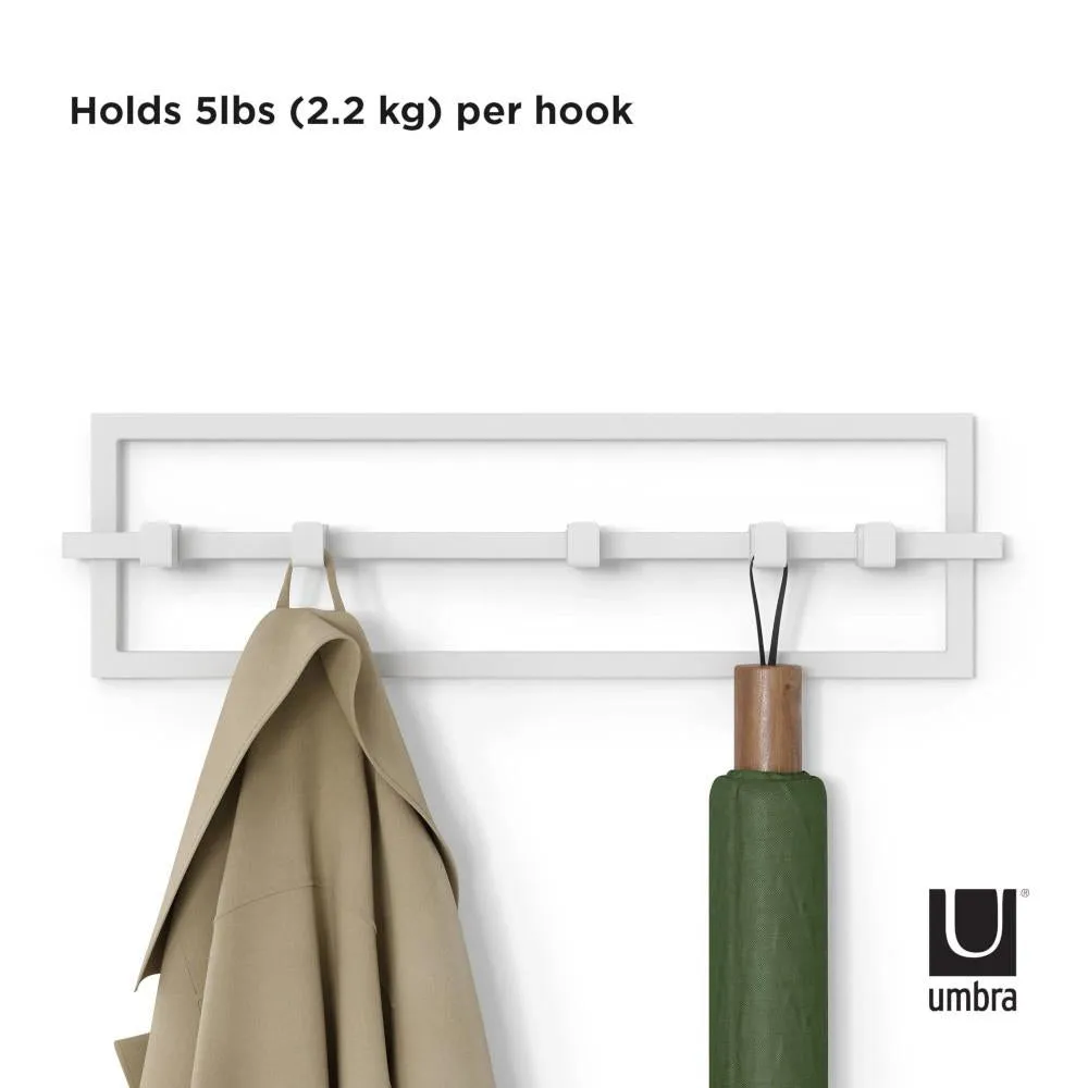 Umbra Cubiko 5 Hook - White (Ì)