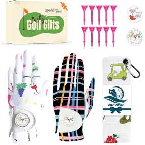 Women's Golf Gloves All Weather Comfortable Breathable Value Gift Set